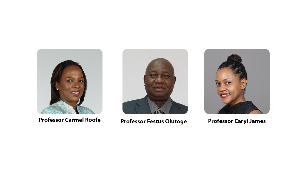 The UWI Promotes Three New Professors